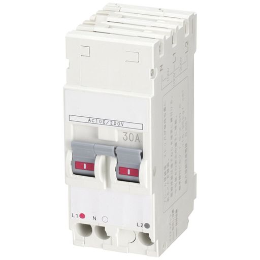 日東工業集権排除型ワット数取り合わせ連系用プチスリムサーキットブレーカPN33A3P30A
