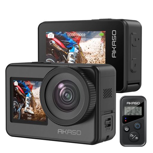 動き写真器 4K60fps AKASO Brave 7 雨合羽 IPX8 10m相応う 手ブレ手を加える Horizon手を加える 可視性化遠隔操作 ウェアラブルカメラ 水中写真器 無線LAN 発声取り締まり 風響動めき切り詰め 外の方マイクロホン相応う 蓄電池2個嘱する