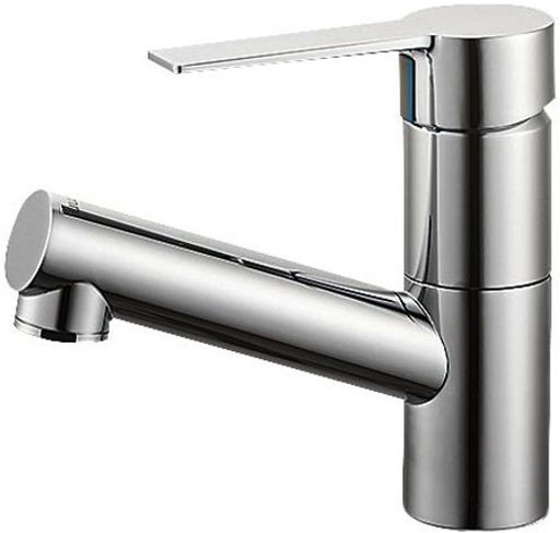 SANEI(サンエイ)洗面用シングルワンホール練り合わせる栓水の泡吐水K475NJV-1-13