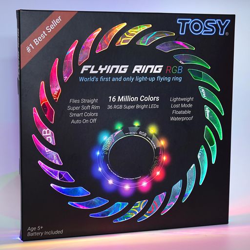 楽天市場】TOSY フライングディスク - 1600万色RGBまたは36個のLED
