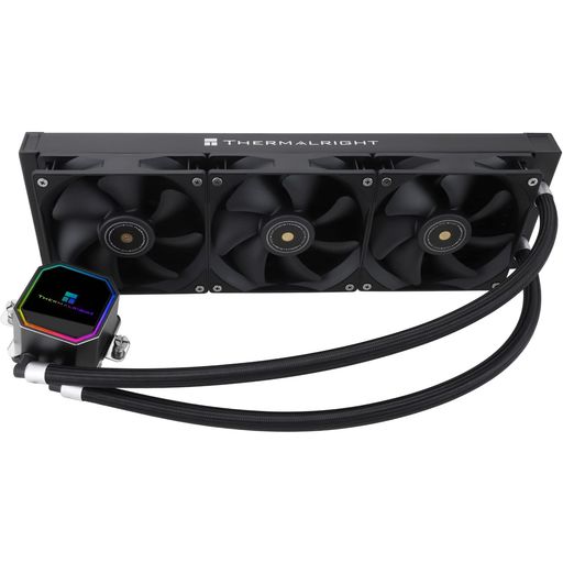 ThermalrightFrozenPrism360Blackcpu流動物空調設備、能率的なpwm抑えつける揚水機3000rpm、tl-e12v2つづき物pwm愛読者x3、水冷電子計算機部分品、amdam4/am5、intel