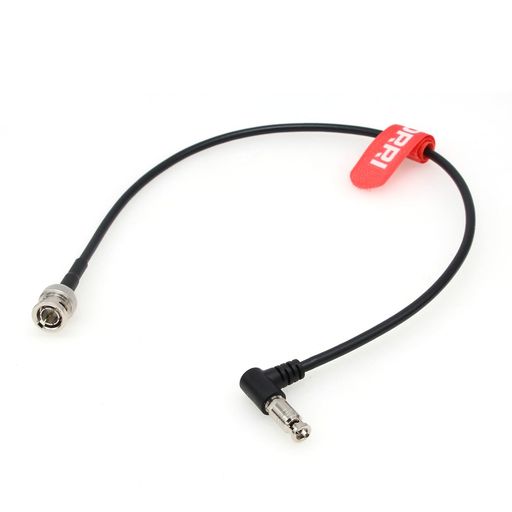 DRRI BNC 牡 - 密集してマイクロBNC L字型固定ディスク-SDI 3G/6G 映像媒体 RG59 Belden 1855A 有線テレビ Blackmagic Video Assist用 5in