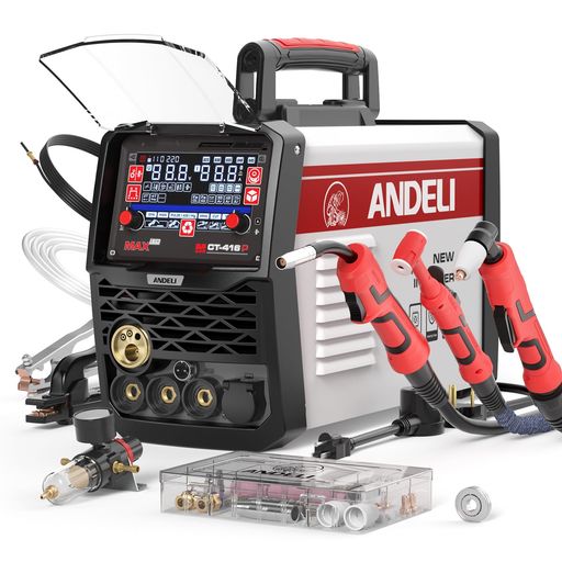 楽天市場】ANDELI半自動溶接機アルミ溶接可能100V/200V兼用160AMPMIG
