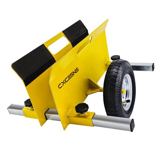 CXCESNS パネル台車 ボード台車 二輪 耐荷重400kg 8インチノンフラットタイヤ 石膏ボード・ドア・畳対応 スチール製|HiT Creations