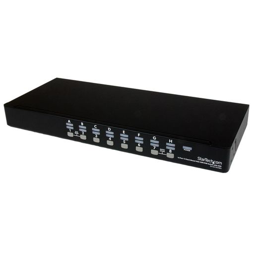 StarTech.com 16ポートVGA対応USB KVMスイッチ 1Uラックマウント対応 PCパソコンCPU切替器 OSD機能 USB VGA KVMケーブル付属 SV1631DUSBUK|HiT Creations