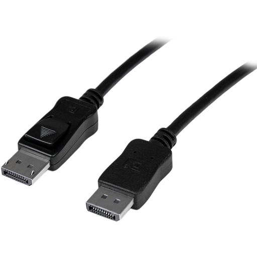 StarTech.comDisplayPort有線テレビ/10m/積極的手合い/4K30サイクル/10.8Gbps/抜け押しとどめる規則体系付き添い人/DP牡-DP牡/黒いこと/見せびらかす界面/長尺管する有線テレビDISPL10MA