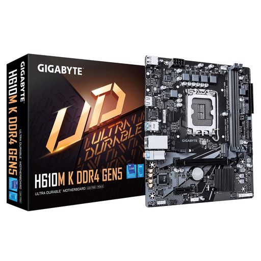 GIGABYTE H610M K DDR4 GEN5 Micro-ATXマザーボード MB7017｜HiT Creations