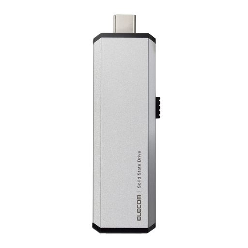 エレコム外信用販売SSD250GBUSB3.2(Gen1)なおなお書き5/なおなお書き4(製造会社動くこと突きとめる済)横すべり式Type-C\u0026Type-A両相応うしろがね色ESD-EWA0250GSV
