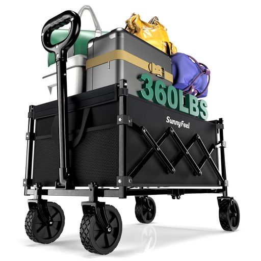 楽天市場】SunnyFeel300L高耐荷重250kgキャリーワゴンアウトドアワゴン
