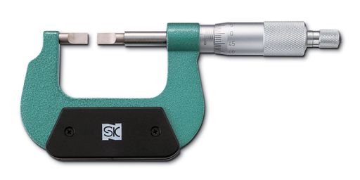 新潟精機SKブレードマイクロメーター直進式BA印字機0-25mmMC201-25BA