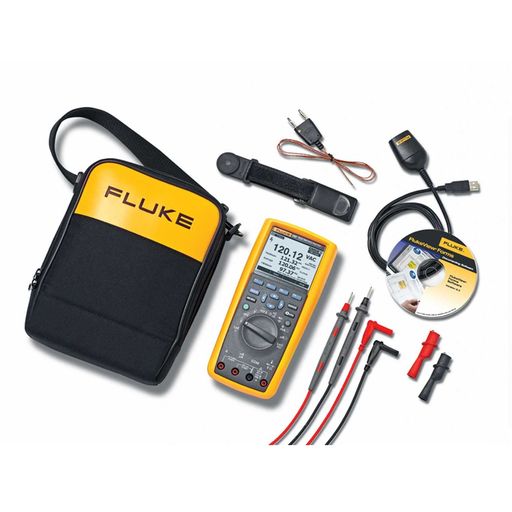 FLUKE (フルーク) デジタルマルチメーター ジャズバンド一揃いの道具 デジタルテスター デジタルマルチメーター 真の効き目値 True RMS 見聞ロギング役立つこと付 高適確さ 労働者階級遣りかた 灯し火科学技術者向け 289/FVF