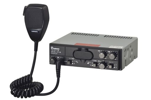 noboru(ノボル電機)車載用SD・SDHCカードプレーヤー付PAアンプ拡声器電源DC12V/出力10WYD-311B