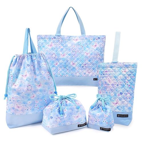 COLORFULCANDYSTYLE入園はいり込む書き割りお嬢さん入園はいり込む準備することレッスンバッグシューズケースちびっ子合切袋袋月あかり夢見鳥N8153000