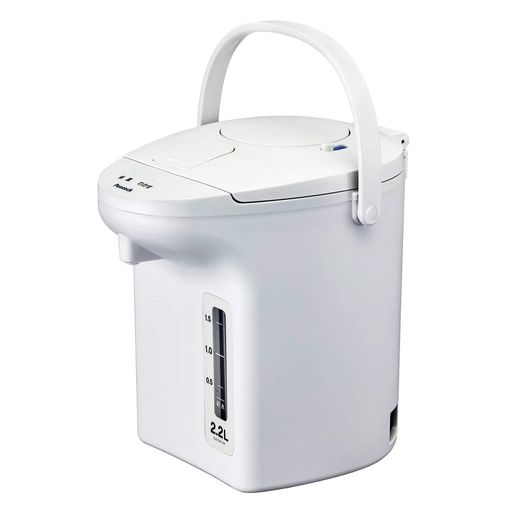 ピーコック電気ポット2.2リットルお手入れ簡単ステンレス内容器エアーポット保温ポット湯沸かしポットWVP-22WAオールホワイト 6,376円