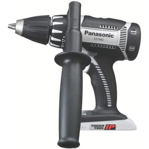 パナソニック(Panasonic)申し受けるせん孔機１番ウッドEZ7442(14.4V)大径穴あけ用ご機嫌力強さIP56本体のみ(独居室容器に並べる・申し受ける器・容れもの別売)薄墨色EZ7442X-H