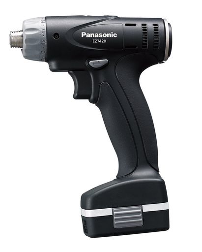 パナソニック(Panasonic)申し受けるせん孔機１番ウッド7.2V本体のみ(蓄電池風呂敷き包み/申し受ける器/入れもの別売)7.2V横すべり式M5T型つら構えSLIMO(か細いでたわい無い)好ましい青写真賞EZ7420X-B黒いこと