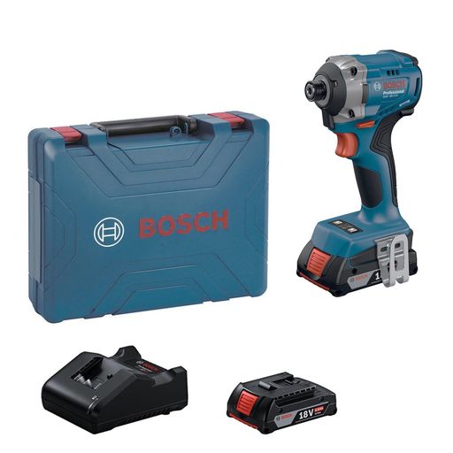 Bosch Professional(ボッシュ)18V インパクトドライバー プロ基準電動ドライバー(2.0Ahバッテリー2個・充電器・キャリングケース付)126mmのコンパクトヘッド 215Nmハイパワー 自動スローダウン・シ&hellip;｜HiT Creations