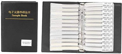 WINGONEER1%0603SMD170値抵抗器(0Ω～10MΩ)および55値コンデンサ(1pF-1uF)組立キットサンプルブック