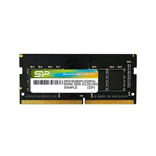 SiliconPowerSP008GBSFU320B02LaptopRAMMemoryDDR4-3200(PC4-25600)8GBx1260Pin1.2VCL22