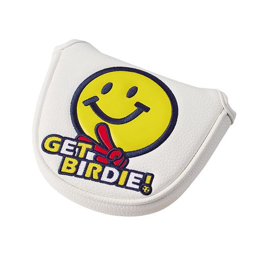 WINWINSTYLEウィンウィンスタイルGETBIRDIE!パターカバーピンタイプ/マレットタイプ(マレットタイプ/WH(PCM-414))