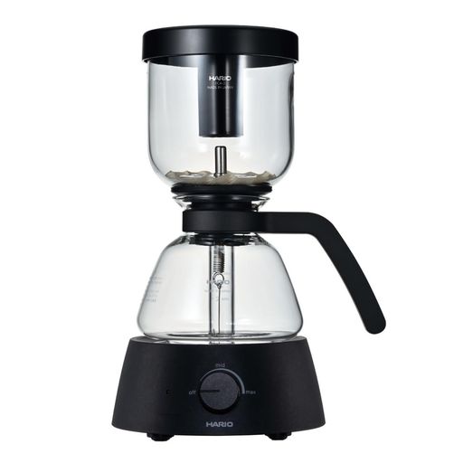 HARIO(ハリオ)ElectricCoffeeSyphon3杯用実用電気容量360mL黒いこと明かり式サイホンパウダーコンパクトHARIOGlassECA-3-B