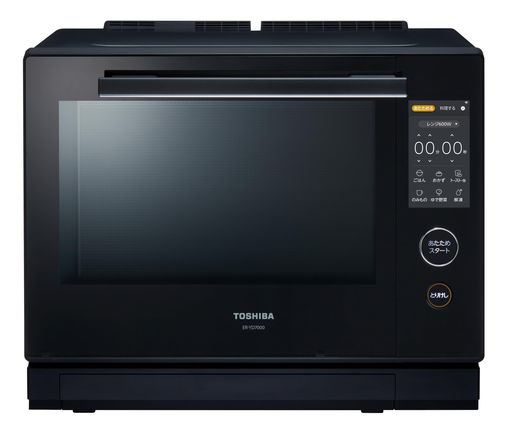 TOSHIBA(東芝)オーブンレンジ電子レンジフラットテーブルmicrowave簡単操作石窯ドーム30LER-YD7000(K)