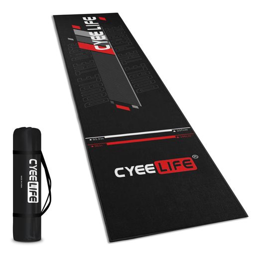 CyeeLifeダーツパッド床やダーツの先を保護する297X66cmプロ用滑り止めカーペットマット
