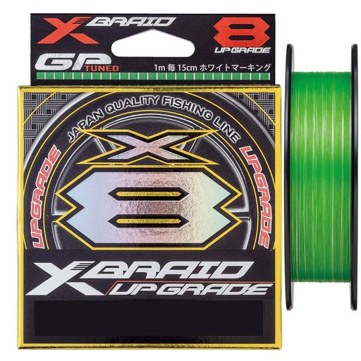 エックスブレイド(X-Braid)アップグレードX8200m0.8号16lbグリーン1m毎15cmホワイトマーク