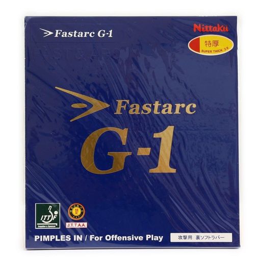 ニッタク(Nittaku)卓球ラバーファスタークG-1裏ソフトテンションレッド厚NR8702