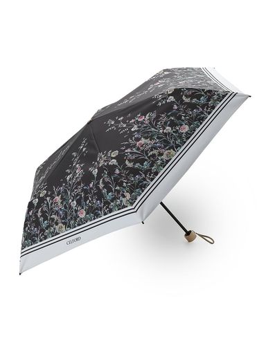 [セルフォード]【CELFORDxPROTECTU】晴雨兼用折り畳み日傘CWGG261519レディースBLKF