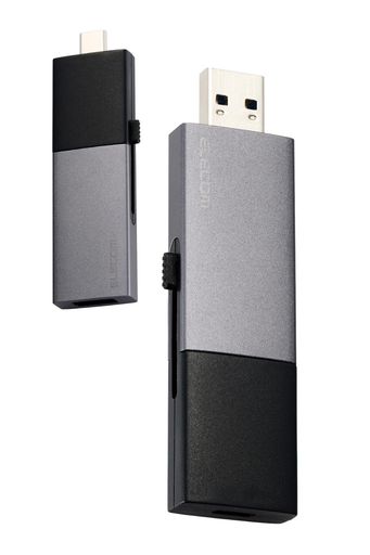 エレコム外後ばらいSSD1TBUSB3.2(Gen2)相応う横すべり式手合いC手合いA横すべりうつり変わり黒いことESD-EWC1000GBK