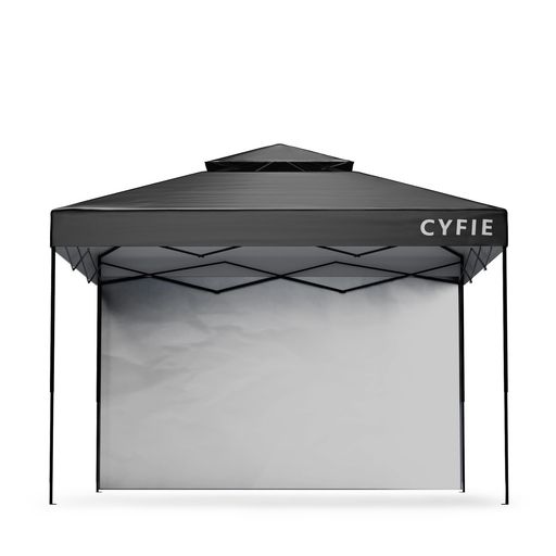 CYFIE タープテント 3x3m ワンタッチ 簡単 屋根テント アウトドア テント バーベキュー サイドシート 遮光 遮熱 頑丈 日よけ 耐水 高さ3段階調節 スチールフレーム 組立簡単 持ち運び便利 キ…|HiT Creations
