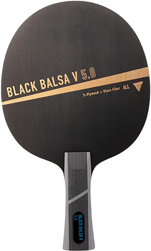 ヴィクタス(Victas) ピンポン 櫂 遣っつける用シェークハンド ブラックバルサ V 5.0 太陽面爆発 310444