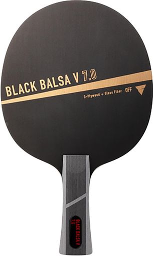 ヴィクタス(Victas) ピンポン 櫂 遣っつける用シェークハンド ブラックバルサ V 7.0 太陽面爆発 310454