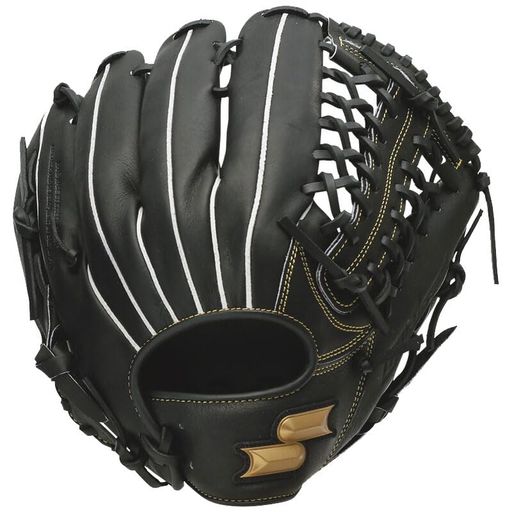 SSK(エスエスケイ)ベイスボール軟式グローヴ軟式ウインドリームシリーズ外野手手用WNG17524黒いこと(90)R(左投げ)