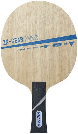 ヴィクタス(VICTAS) ピンポン 櫂 ZX-GEAR FIBER シェークハンド 遣っつける用 一種独特原料品入り口・入口 太陽面爆発 029004