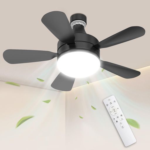 【節電・目に人懐っこい】TENKOO\u0026YOUシーリングファンライト小型6~8畳28W3000lmE26口金正逆回転させる扇風機led気違い付き添い人点火装置上昇限度点火装置5枚鳥毛DC原動機静音の高さ光調色タイマー初っ切り飾り気の無い工事不必要軽さ空…