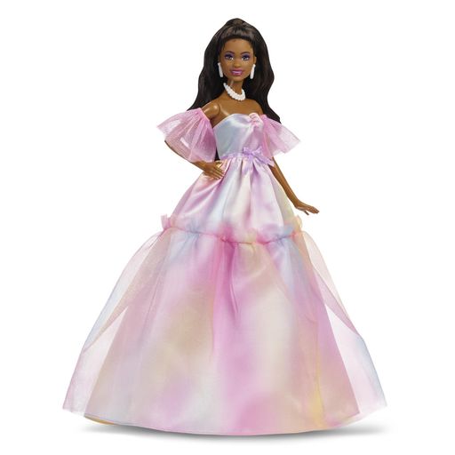 バービー(Barbie)バースデイ・ウィッシュBirthdayWishesBlack書き判きせかえあやつり人形・棲み家ままごと・ごっこ命のせんたくバービーあやつり人形6歳からサクラ色JJX80