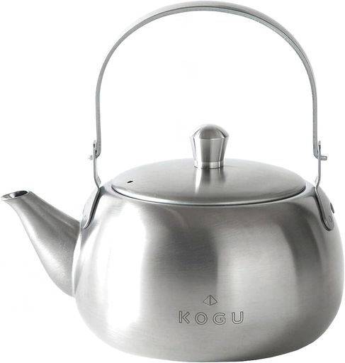 KOGU 茶考具 急須 【日本製】 ステンレス 割れない 軽量 2~3杯用 茶こし付き コンパクト ツヤ消し仕上げ おしゃれ かわいい シンプル 500ml 燕三条 40632 プレゼント 誕生日 記念日 ギフト 贈り&hellip;｜HiT Creations