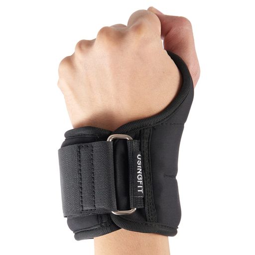 USINGFITリストウェイト重り手首0.5kg*2/1kg*2/1.5kg*2薄型おもり筋トレリストウエイトリストウエイト腕ウェイト男性女性子供(2*1.5kg)