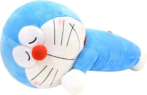 MORIPiLO抱き枕ドラえもんグッズすやすや添い寝枕ブルー約45cm大きいぬいぐるみクッションまくらのモリシタ133527
