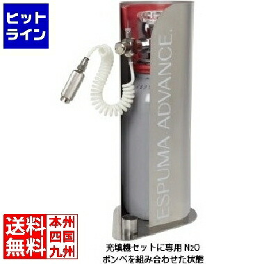 エスプーマスパークリング　ディスペンサー　M エスプーマ スパークリング (CO2エスプーマ) 日本炭酸瓦斯