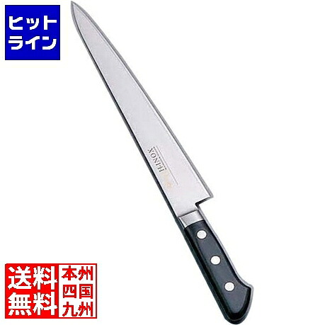 【お買い物マラソン】7/26 AM1:59まで 實光 堺實光 INOX 筋引(両刃) 24cm AZT1001｜ヒットライン