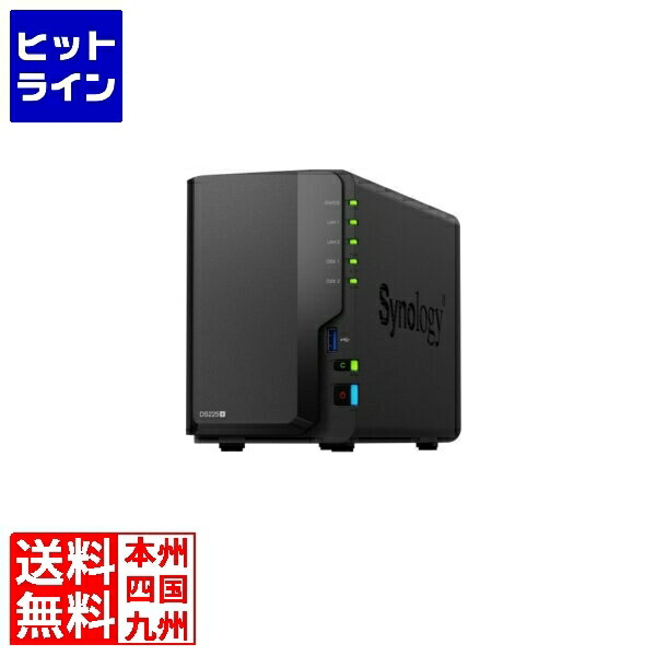 【百貨店SALE】06/11 AM1:59まで アスク Intel 4中核グループCeleron J4125積み上げる2ベイNAS DiskStation DS225+ DS225+