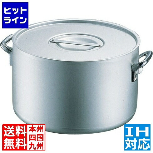 イケダ エレテック 半寸胴鍋 30cm ※ IH対応 IH (100V/200V)とガス火対応 AHV04030