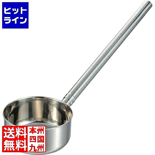 カシワ18-8ステンレス柄目盛付水杓子16cm(1400cc) 032674016