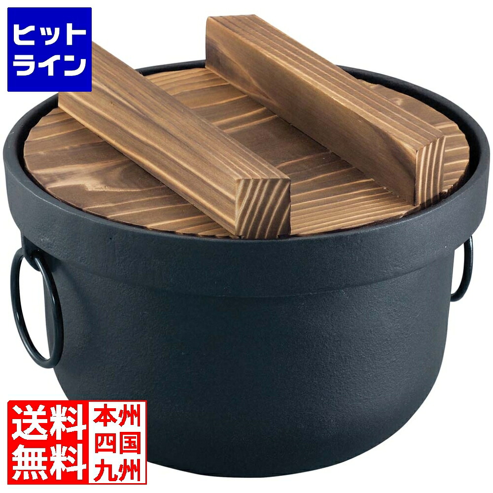 池永鉄工 鉄釜 おいしい田の実 312714 3合
