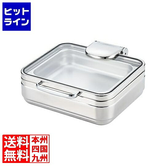 要エントリ【04/20 24時間限定当選確率2分の1！1等最大100%ポイントバック】　 三宝産業 フラットガラスカバー角チェーフィング FP無 1/2 E21306F NKV7401