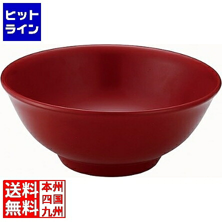【お買い物マラソン】4/17 AM9:59まで カンダ (KANKUMA) メタル丼 厚口タイプ 塗装仕様 赤 387174