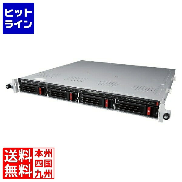 要エントリ【04/15 24時間限定当選確率2分の1！1等最大100%ポイントバック】　 バッファロー TeraStation TS6000シリーズ 4ベイ ラックマウントNAS 16TB TS6400RN1604
